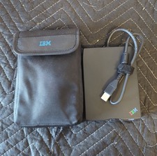IBM USB Portable Floppy Disk Drive With Case Tested Works Functional picture