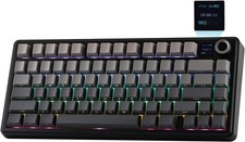EPOMAKER X Aula F75 MAX Wireless Mechanical Keyboard with TFT Black Gradient  picture