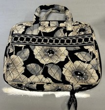 Vera Bradley Ipad Camellic Portfolio Case 12 Inch Black Gray Floral Retired picture