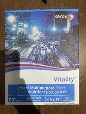 Xerox Vitality 3R11050 Blue/Bleu Colored Paper 8.5 x  11 500 sheets picture
