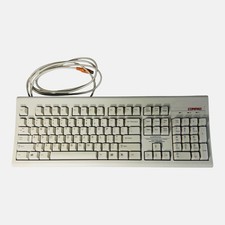 Vintage Compaq KB-3923 Wired PS/2 Keyboard Clicky Number Pad Tested Working PC picture