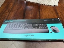 Logitech MK345 Wireless Keyboard & Mouse Combo w/ Palm Rest -Black picture