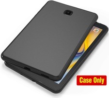 SENON Slim Soft Skin Silicone Protective Case for Galaxy Tab A 8.0 2018 - Black picture