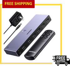 UGREEN 8K@60Hz HDMI Switch 5 in 1 Support 4K@240Hz HDR10+ HDCP 2.3 CEC HDMI 2.1 picture