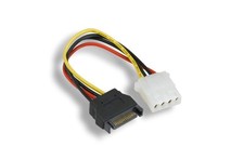 Sata-M Power to Molex 4pin Female Cable 7 Inch picture
