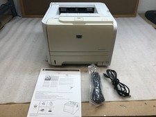 HP Laserjet P2035n Monochrome Laser Printer 50k Pg w/ USB, Power Cord *NO TONER* picture