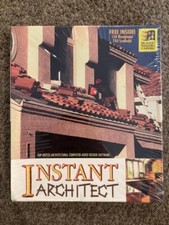 INSTANT ARCHITECT; Windows, CD Rom, For Architects And Home, NEW/SEALED picture