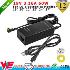 19V AC/DC Adapter For LG Electronics 19 20 22 23 24 27'' LED LCD Monitor Series picture