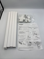 Wiremold C210S Cordmate II 128 Inch 20 Piece Cord Cover Kit, Cable Organizer New picture
