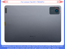 New For Lenovo Xiaoxin Pad M11 TB330FU LCD Back Cover Rear Lid A Shell Gray 2024 picture
