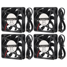4PCS 5V 6015 Fan USB Brushless Cooling Fan 60Mm X 15Mm 5V DC USB Fans Brushless picture