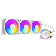 Antec Skeleton 360 ARGB AIO Liquid CPU Cooler, 360mm, White picture