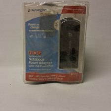 Kensington Wall/Auto/Air Universal Notebook Power Adapter with USB Port....W9S3 picture
