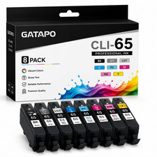 CLI-65 Ink  8 Pack Color Ink Compatible For  PIXMA Pro-200 Pro-200S Printer picture
