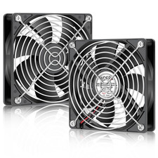 120mm 12V DC Brushless Cooling Fan 2-Pack Dual Ball Bearing PC Case Fan DIY picture