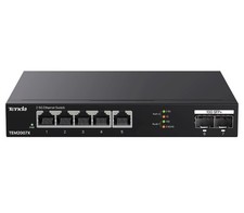 New Sealed Tenda 5-Port 2.5G Ethernet Switch 2 10G SFP & Slots TEM2007X picture