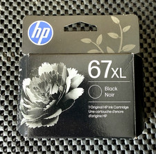 HP 67XL BLACK INK NEW UNOPENED BOX GOOD UNTIL DECEMBER 2027 picture
