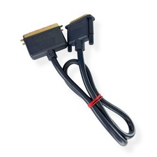 LaCie DB25 Male To Centronics 50-Pin SCSI Cable Blue External Round Cord picture