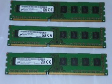 24GB Kit Lot Of 3 8GB Micron DDR3-1600 PC3-12800U UDIMM Desktop MT16JTF1G64AZ picture