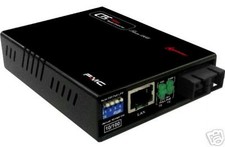 Singlemode Fast Ethernet fiber media converter 80Km, SC, FMC-10-100-SC080 1550nm picture