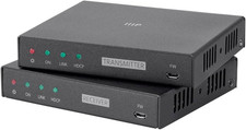 4K Hdbaset Extender, 4K at 100 Meters (328 Feet) USB KVM, over Cat5E/Cat6, HDCP  picture