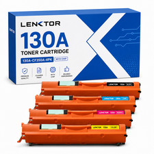 130A CF350A 4PK Toner Cartridge Set for M176n M177fw Color Pro MFP LaserJet picture