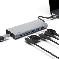 Belkin Hub Docking Station LAN / USB-C 60W / 4K HDMI Output / SD Card / USB-A PD picture