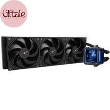 FW PRO 360 Black CPU AIO Cooler,Ips LCD Screen with 320 * 320 Resolution,For Am5 picture