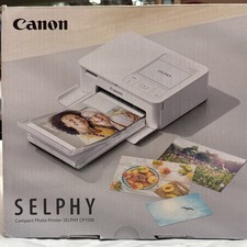 Canon SELPHY CP1500 Wireless Compact Photo Printer White AC100V New Opened Box picture