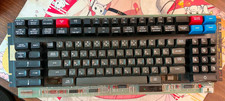Vintage Japanese Katakana Double Shot Sperry Univac UTS 4000 Keyboard 1981 picture