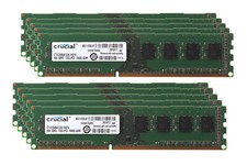 10pcs Crucial 4GB 2Rx8 PC3-10600U DDR3 1333Mhz DIMM RAM Desktop INTEL Memory picture