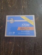  Dell DAT72 170M 36GB /72GB 4mm Data Tape Cartridges 0W3552  9 Tapes Included picture