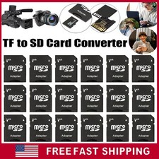 Micro SD Adapter TransFlash TF To SD SDHC Memory Card Adapter Converter Lot picture