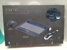 New 3-in-1 iHOME Netbook Accessory Kit 4 USB Ports-cooling pad opt ms  Brand New picture