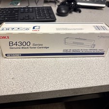 Original OKI 42102901 Black Toner. New Sealed Box, We Ship Fast picture