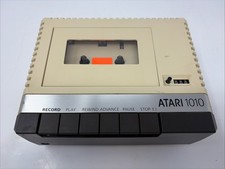 Vintage Atari 1010 Program Recorder Cassette Drive - Untested Unit No Cord picture