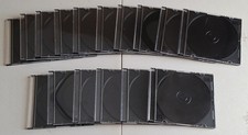 15 Pack of 5.2mm Thin Clear CD/DVD/BD Jewel Cases picture