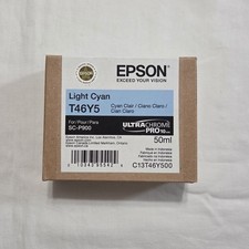 Genuine Epson T46Y5 50ML Light Cyan Ink Cartridge SC-P900 Exp 06/2026 - New picture
