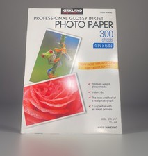 Kirkland Signature 4 x 6 Professional 69 Lb Glossy Inkjet Photo Paper 300 503636 picture