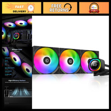 360mm AIO CPU Cooler with Real-Time Temperature Display, Efficient Cooling Syste picture