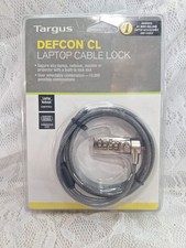TARGUS Defcon CL Combination Lock Laptop Computer CABLE LOCK PA410U1 NIP NEW picture
