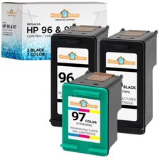 3PK Compatible With HP 96 Black Ink HP 97 Color Cartride HP PhotoSmart 8150v picture
