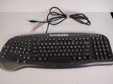 SteelSeries Merc Stealth KUH0702 Gaming Keyboard Tested Working Rare Discontinue picture