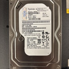 IBM 250GB Hard Drive SATA 7.2K PN: 39M4508 39M4511 42C0463 WD2502ABYS-23B7A0 picture