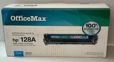 Genuine OEM OfficeMax CE321A (OM04913) Cyan Toner Cartridge picture