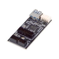 USB 3.0 Motherboard 19/20 Pin Header to Dual Ports PCBA Adapter Splitter picture