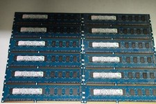 (12x) HYNIX 1GB 1RX8 PC3-10600E 1333MHz 9-10-D0 DDR3 RAM HMT112U7TFR8C picture