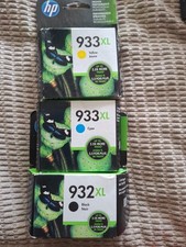 lot HP 932xl  black cyan yellow    Ink Cartridges  OEM  FAST SHIP  2020 picture