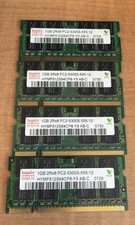 Hynix 4GB (4x1GB) DDR2 667MHz PC2-5300S Laptop RAM Memory Lot HYMP512S64CP8-Y5 picture