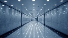 Landscape architecture building modern indoors hallway Custom Gaming Mat Desk picture